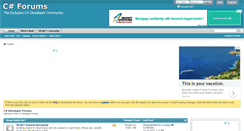 Desktop Screenshot of csharpforums.net